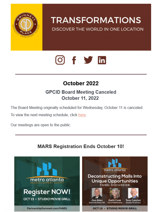 Transformations Oct 2022